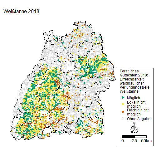 Waldbauliche Zielerreichung © FVA