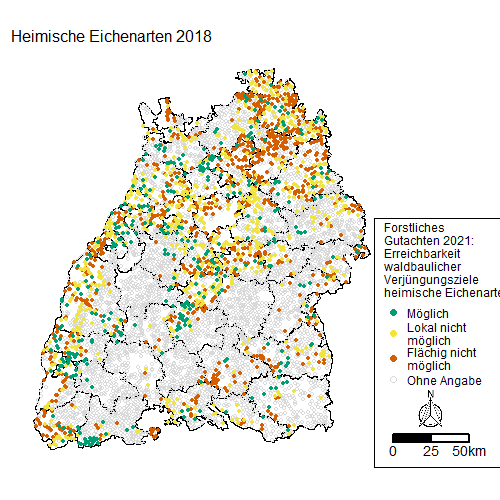 Waldbauliche Zielerreichung © FVA