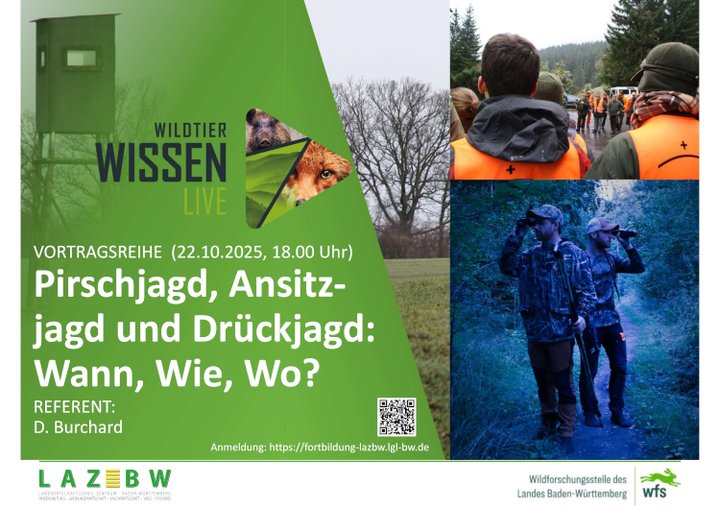 Wildtierwissen Live, Wildforschungsstelle, Seminar